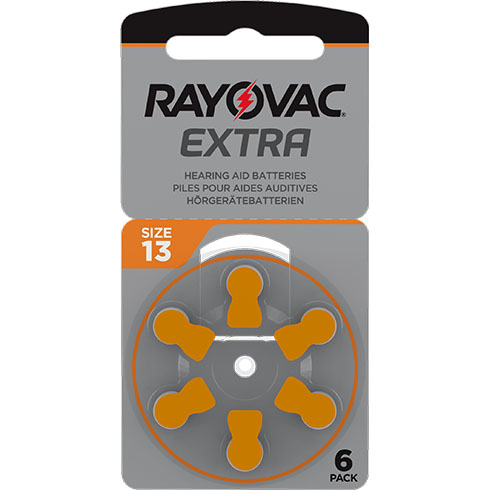 Batteri till hörapparat 13 - Rayovac Extra av
